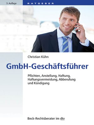 cover image of GmbH-Geschäftsführer